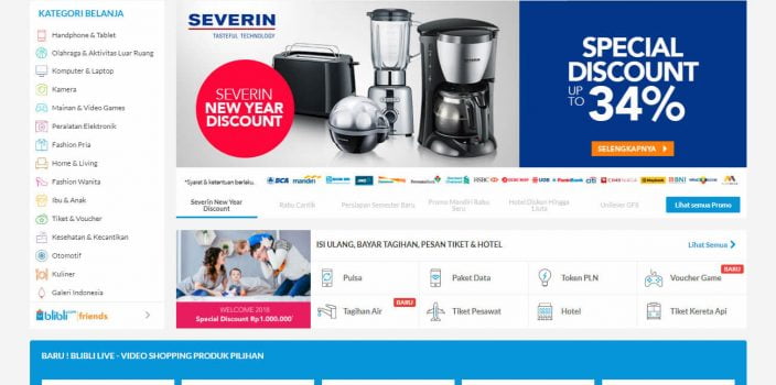 Cara belanja di blibli.com 1