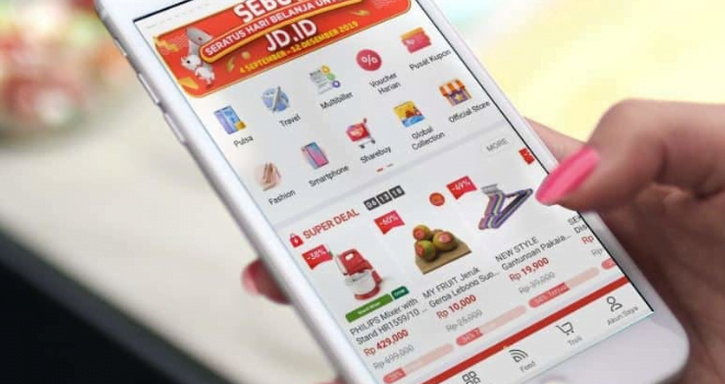 Cara belanja di jd.id via aplikasi hp 1