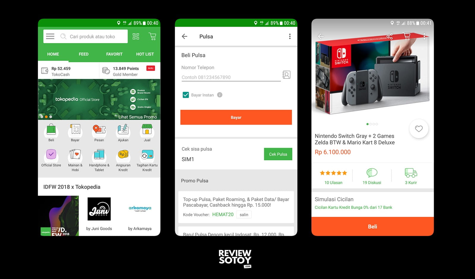 Cara Belanja di Tokopedia Melalui Applikasi HP | RajaBeli.Com